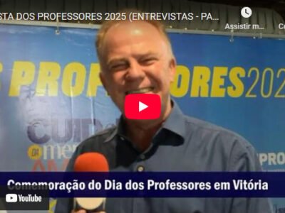 FESTA DOS PROFESSORES 2025 – ENTREVISTAS PARTE 1