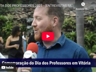 FESTA DOS PROFESSORES 2025 – ENTREVISTAS PARTE 2